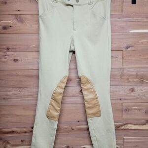 Ralph Lauren Women's Riding Pants with Tan Patches